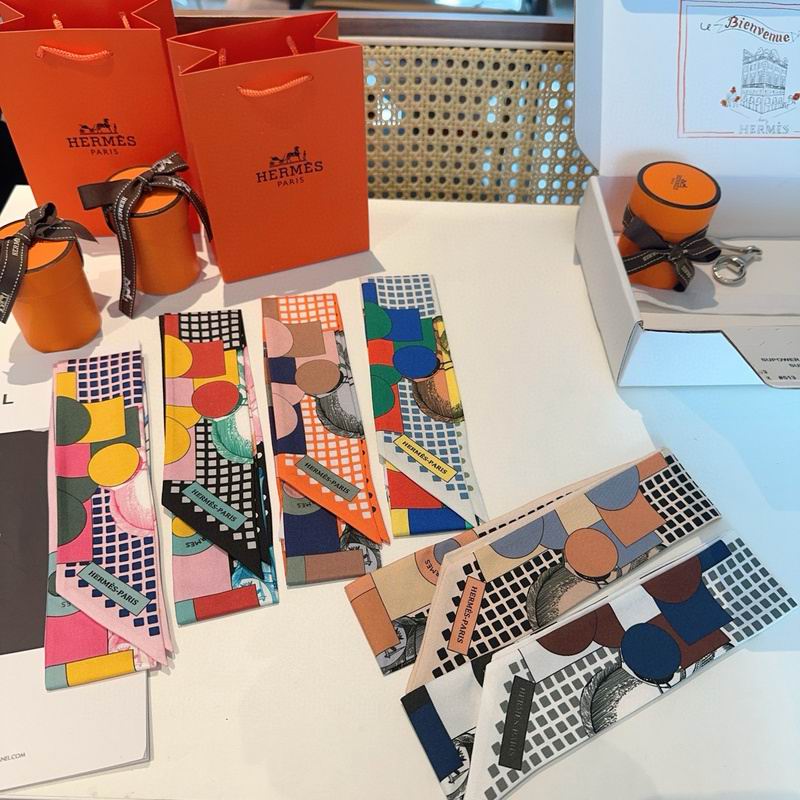 Hermes silk ribbon hm0303